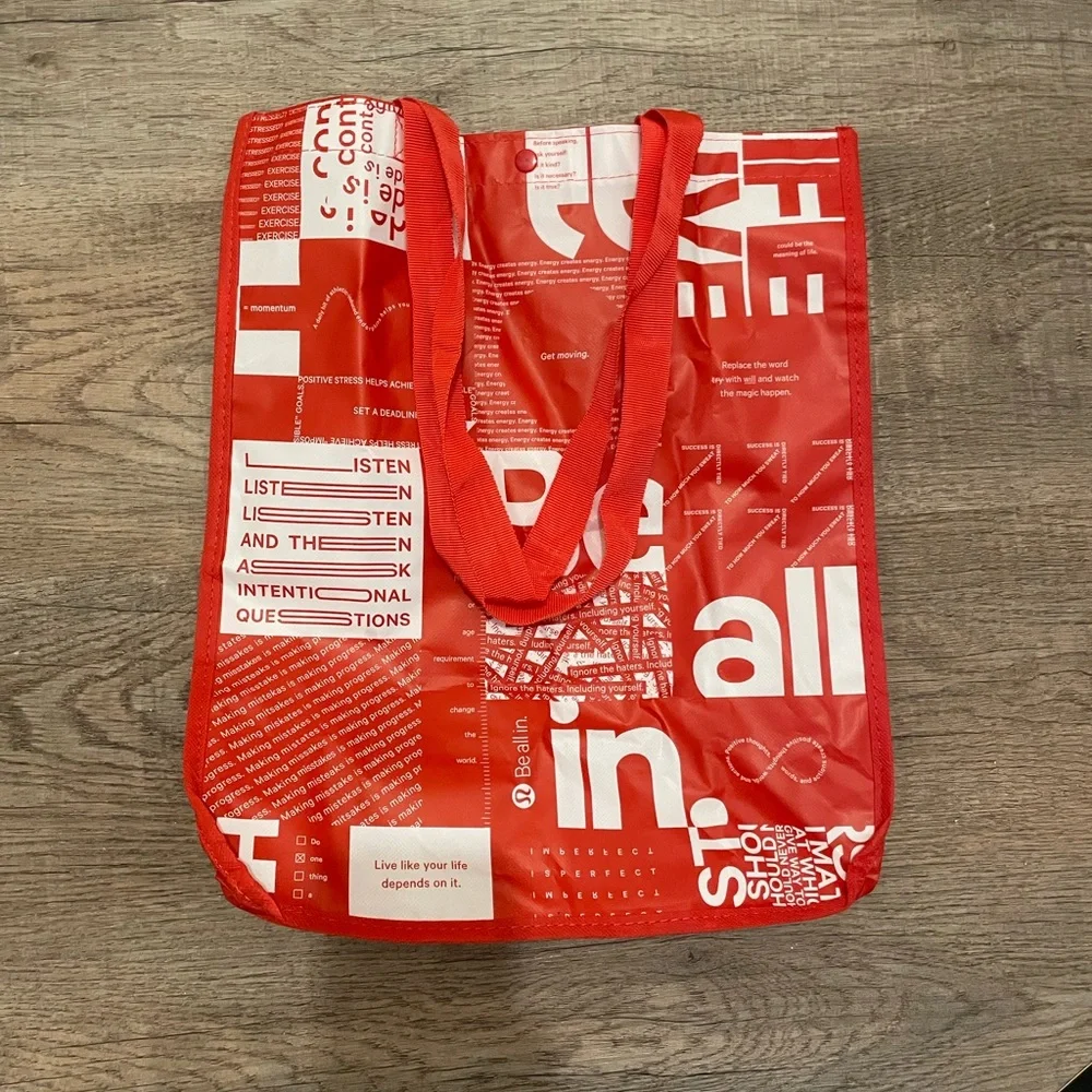 Lululemon Reusable Bag - Picture 2 of 3
